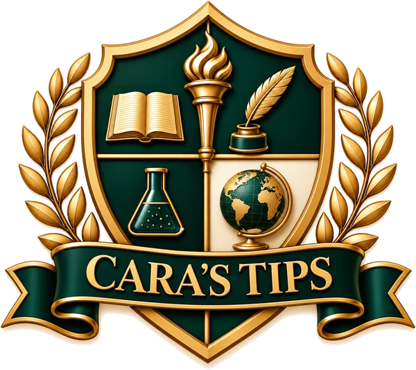Cara's Tips crest